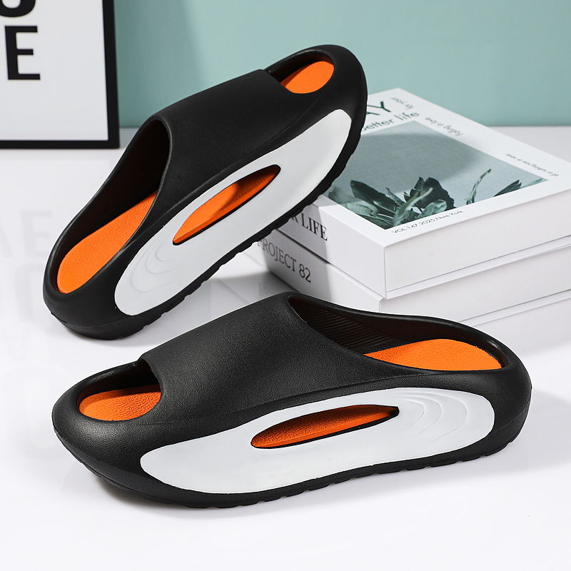 Hollow Out Futuristic Beach Slippers - Image 9