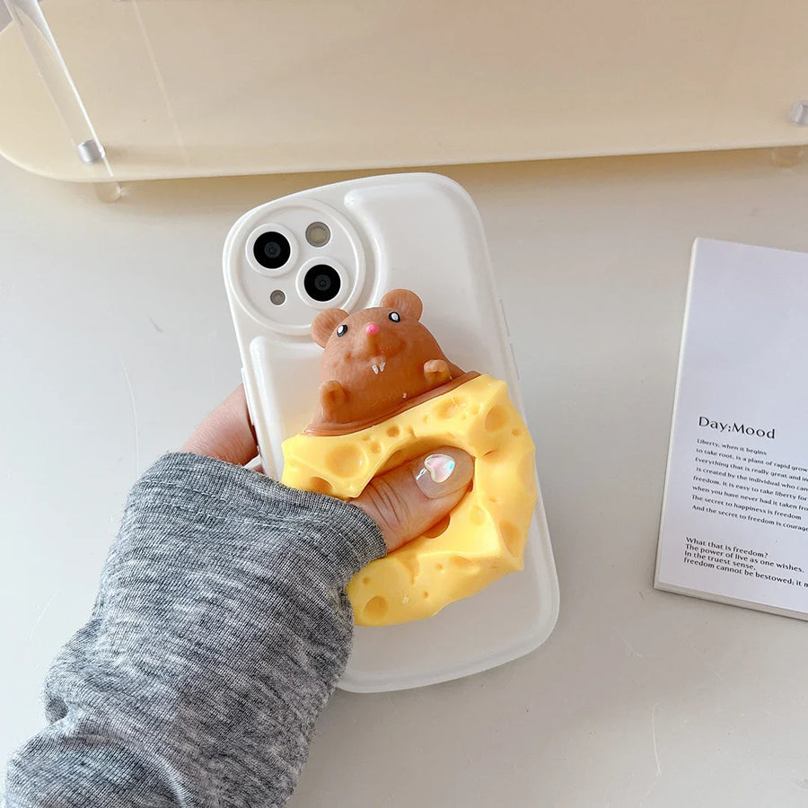 Cheese Lover Mouse iPhone Case - Image 8