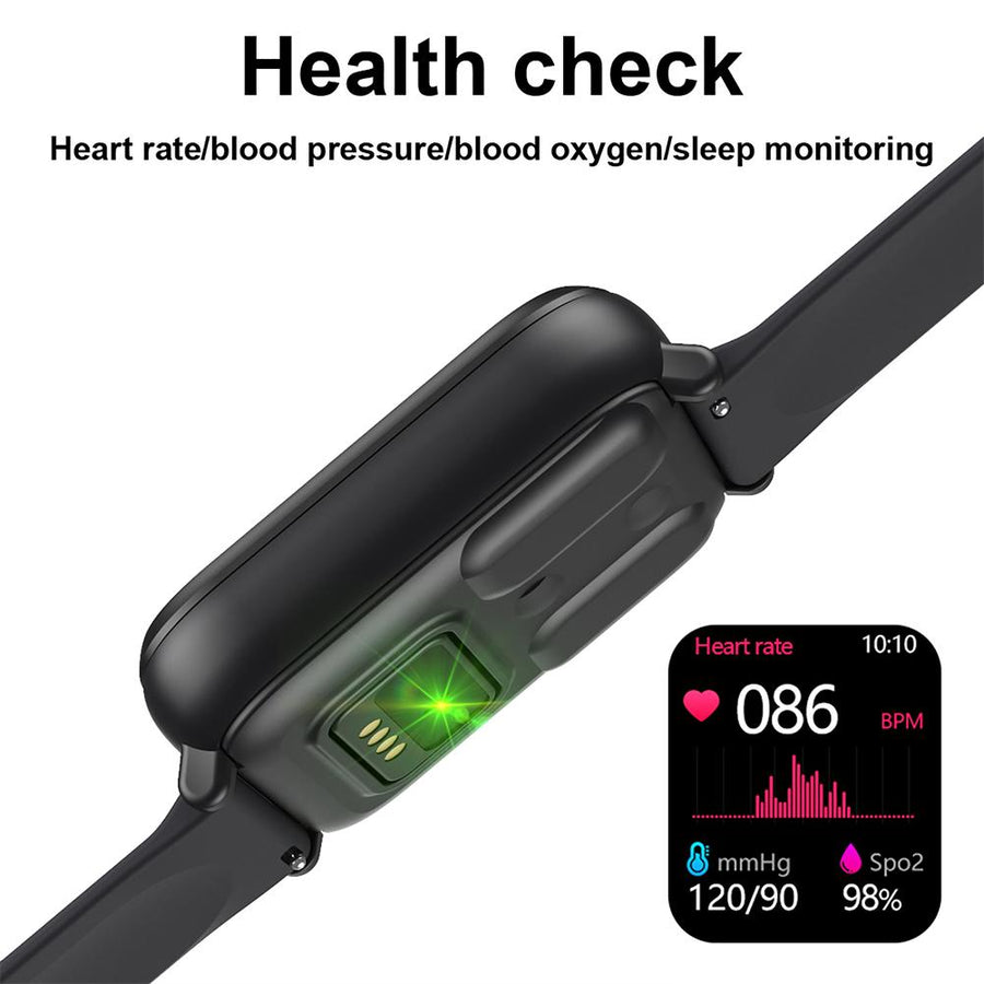 Touch Screen Fitness Earphones Smartwatch - Image 6