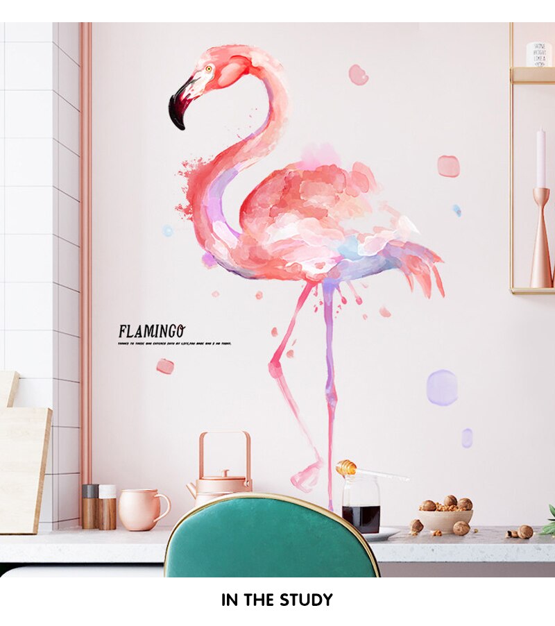 Flamingo Wall Stickers for Kids Room Home - Image 7