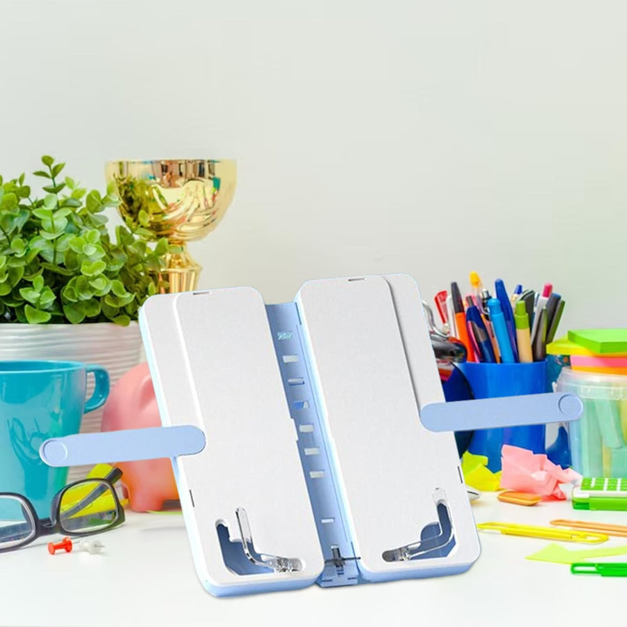 Study Now Multifunctional Foldable Book Stand Pencil Case - Image 8