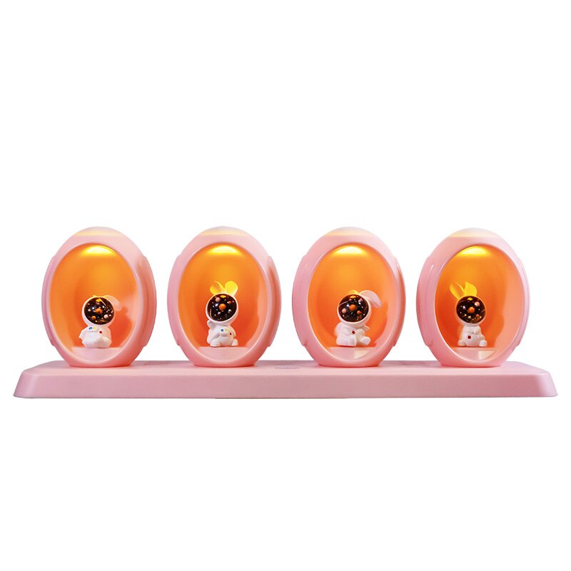 Space Capsule Voice Control Colorful Night Lamp - Image 6