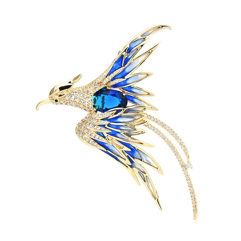 Colorful Flying Phoenix Brooches - Image 5