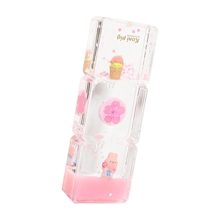 Floral Fantasy Liquid Cartoon Motion Hourglass - Image 10