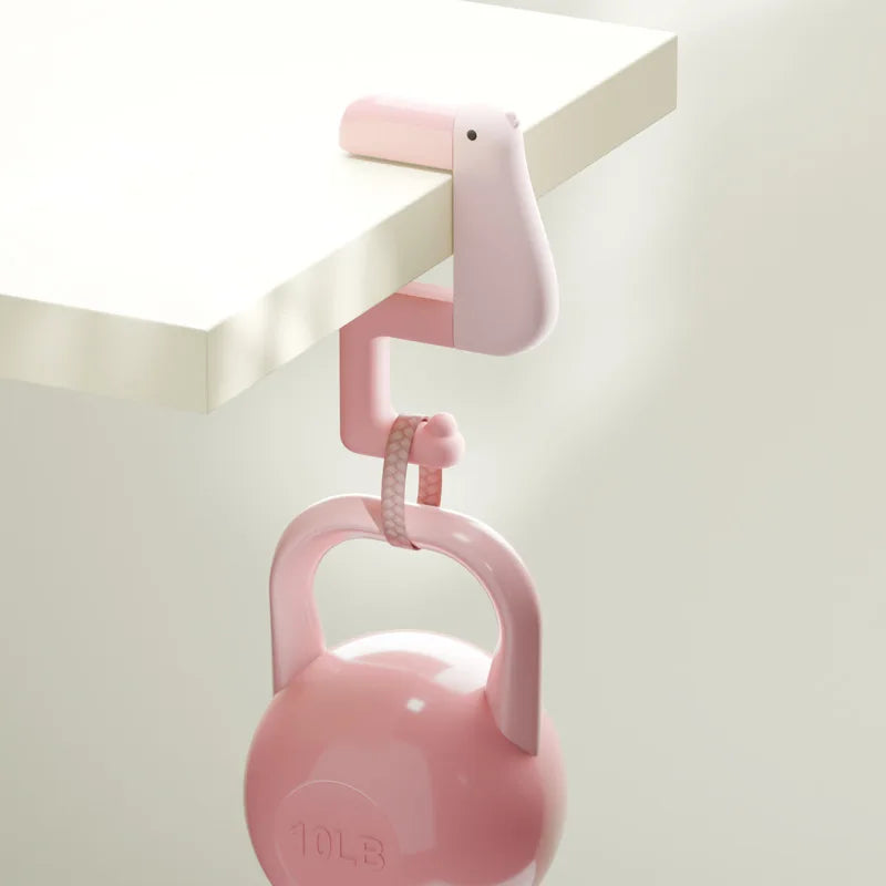 Hanging Duck Under Desk Hooks - Image 1