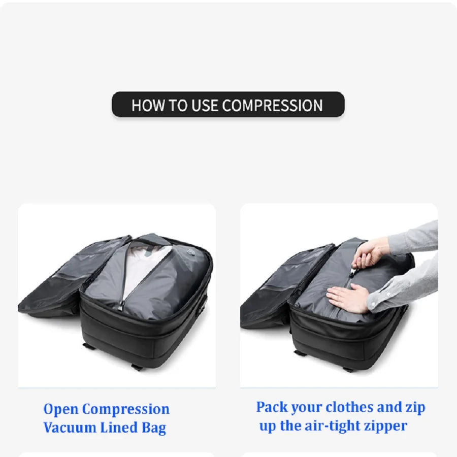 Vacuum Compression Ultimate Travel Backpack - Image 2
