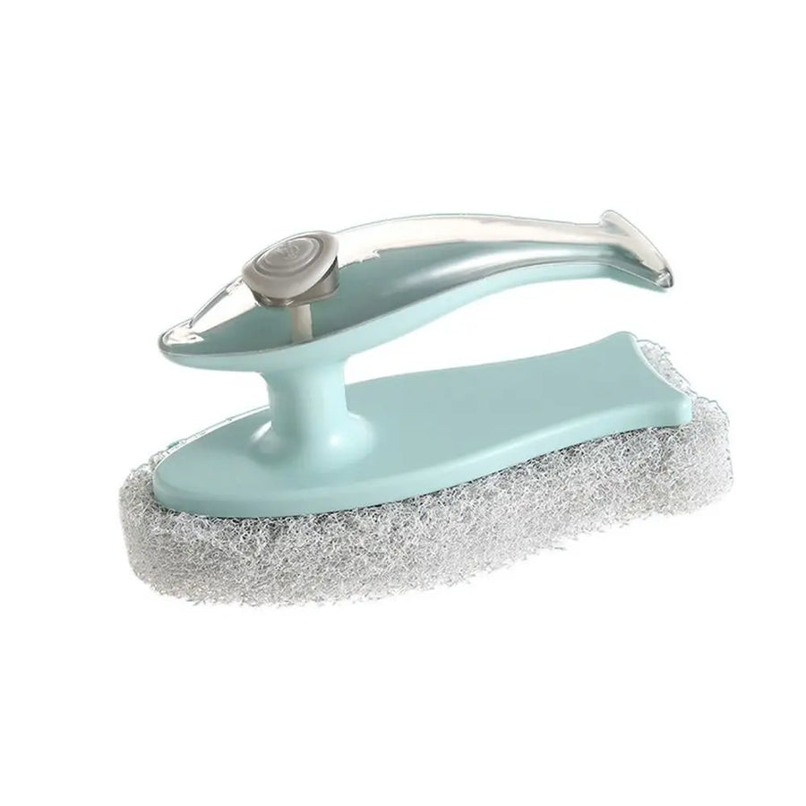 Soap Dispenser Dolphin-Shaped Kitchen Brush - Image 7