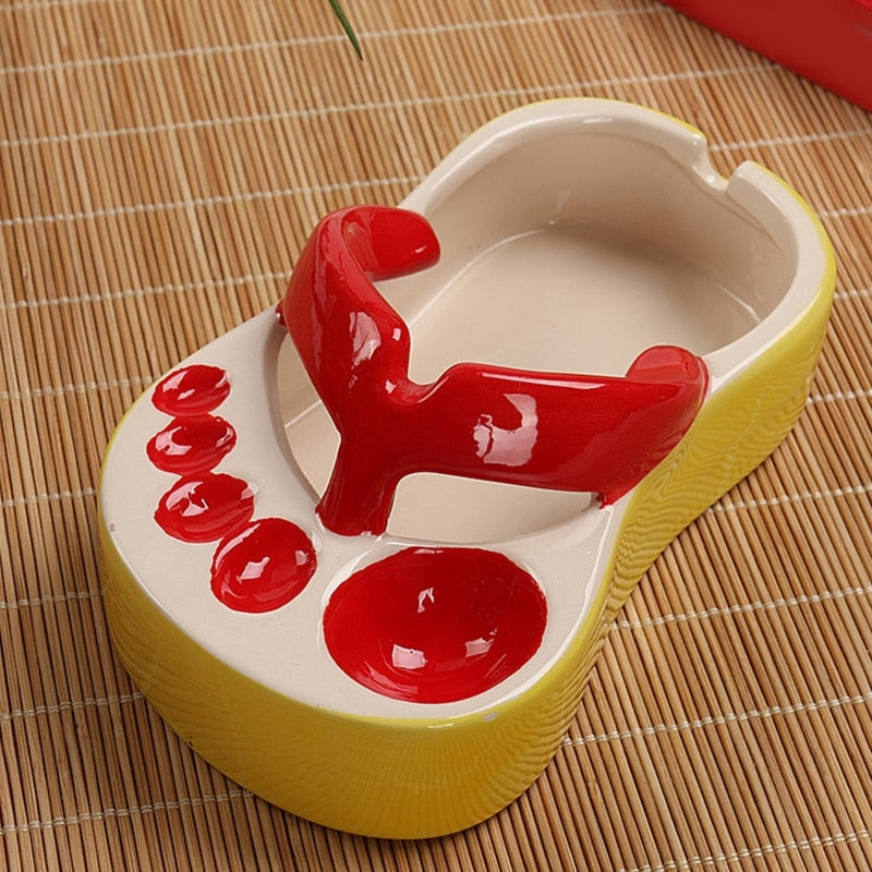 Ceramic Flip Flop Food Serving Bowl - Image 4