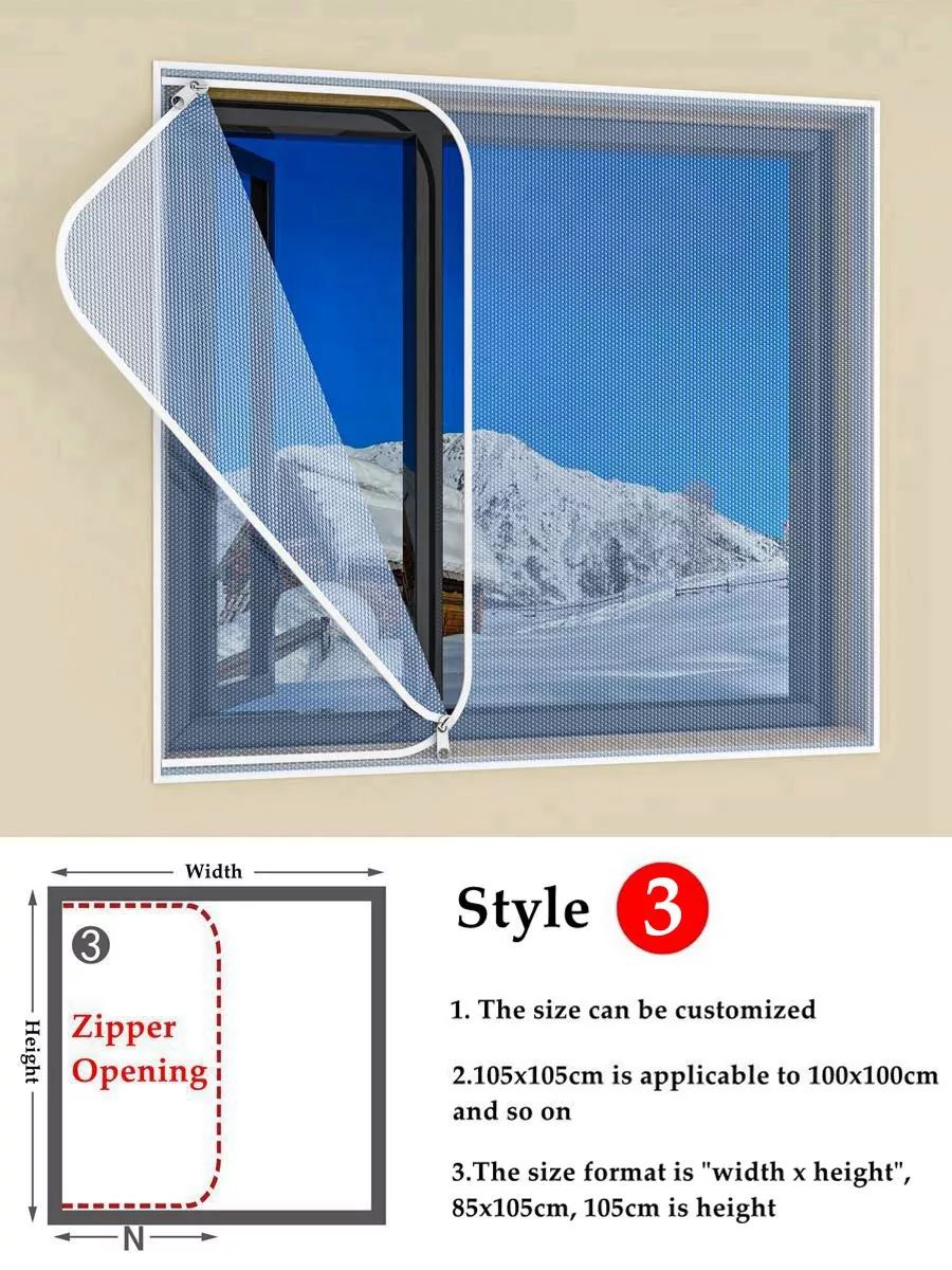 Winter Wrap Double Layer Windproof Self-Adhesive Zipper Film - Image 8