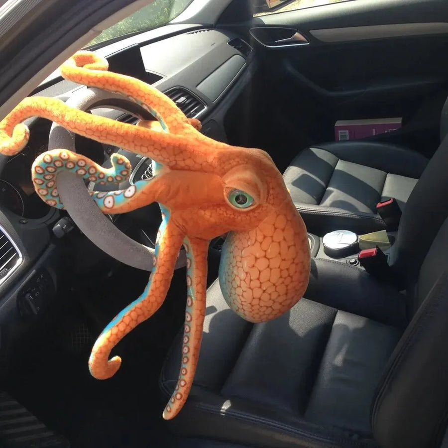 Angry Octopus Stuffed Plush Toy - Image 1
