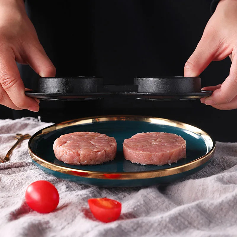 Ultimate Double Grid Burger Rice Ball Molding Gadget - Image 1