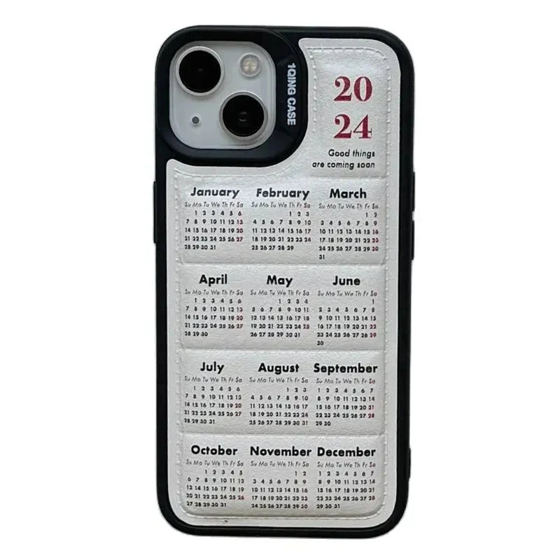 2024 Calendar Time Wrap iPhone Case - Image 5