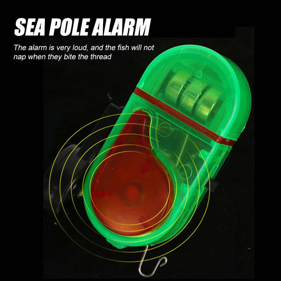 High-Sensitivity LED Night Clip-On Fishing Alarm - Image 1