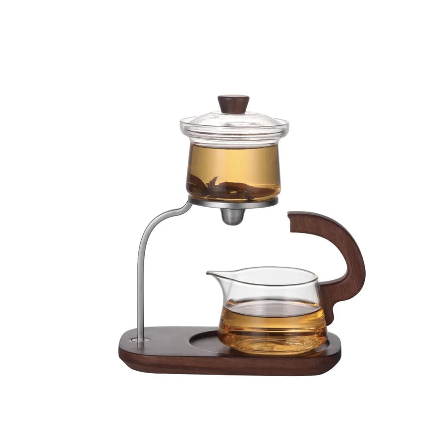 Walnut Signature One-Key Glass Tea Set - Image 7