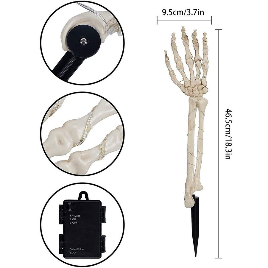 Skeleton Arm Solar Outdoor Lights - Image 4