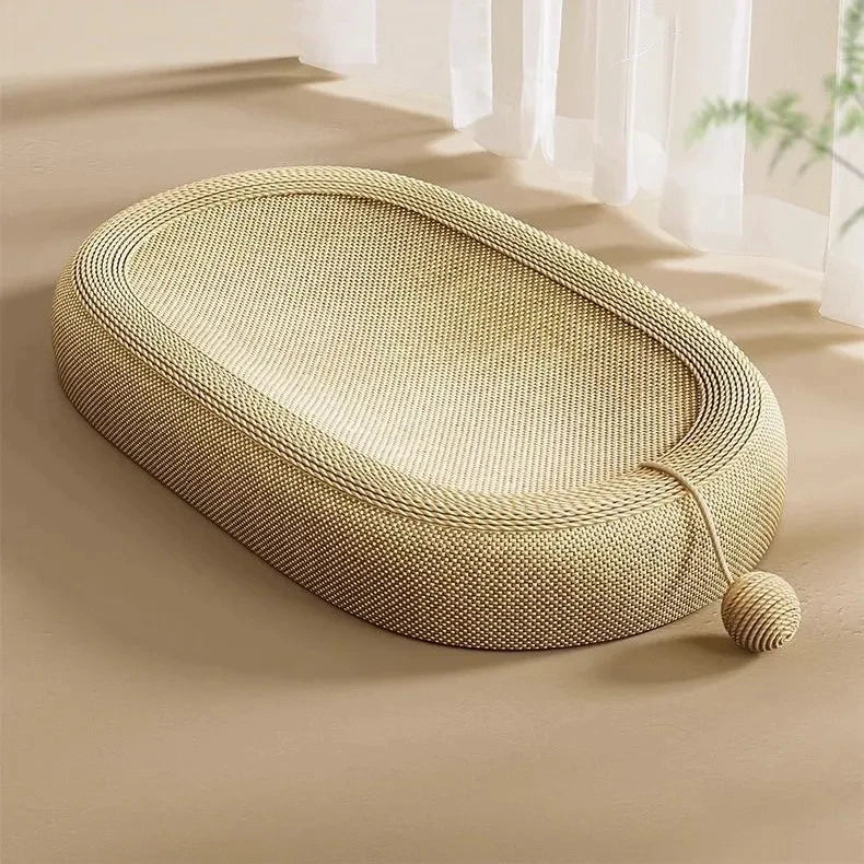 Cat Scratch Nest Oval Bed - Image 0