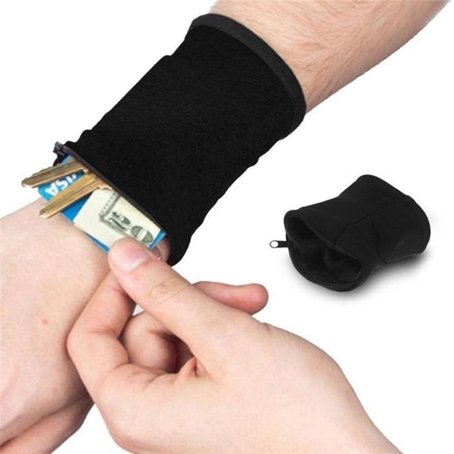 Hidden Pocket Travel Wrist Wallet - Image 1