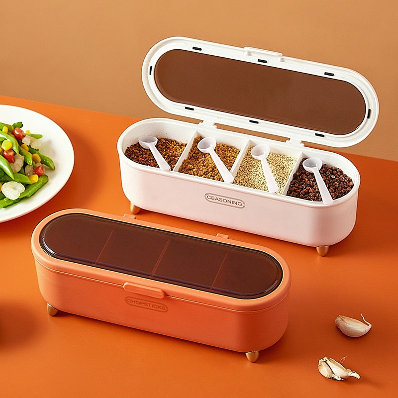 Detachable Kitchen Storage Seasoning Box - Image 3