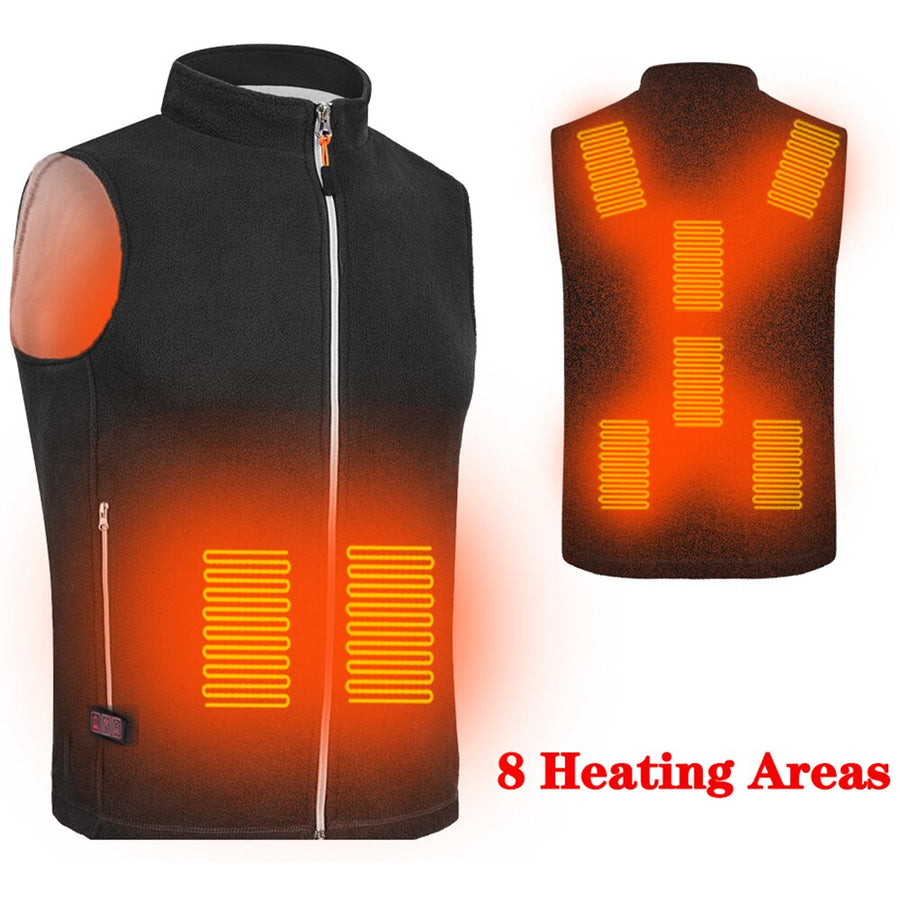Adjustable Winter Electric Heated Vest - Image 10