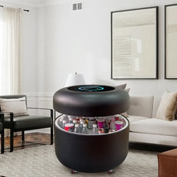 Elegant Cool Round Multifunctional Smart Refrigerator - Image 3