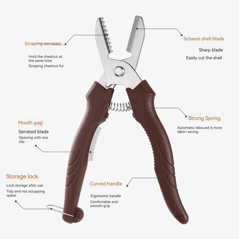 Effortless Snap Chestnut Cutter - Image 4
