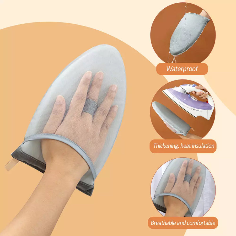 Heat Resistant Clothes Wrinkle Remover Steaming Glove - Image 1