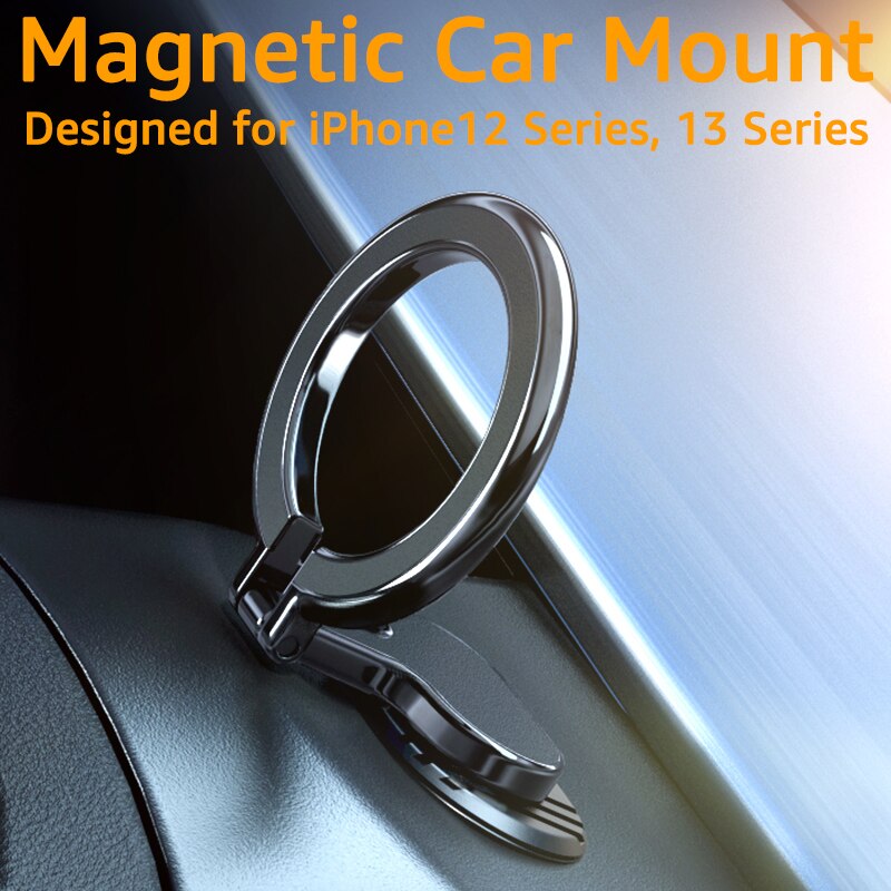Metal Magnetic Secure Drive Car Phone Holder - Image 3