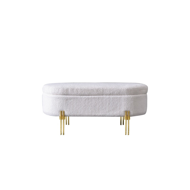 Luxury Storage Organizer Ottoman - Image 8
