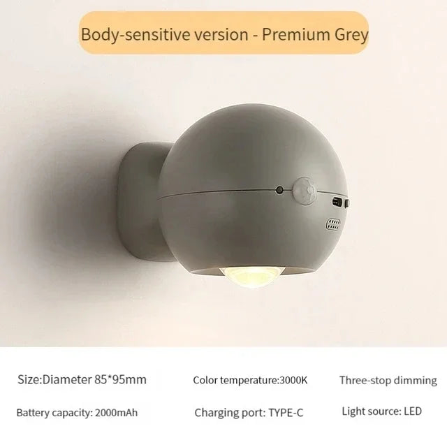 Rotating Mini Magnetic Rechargeable Wall Lamp - Image 6