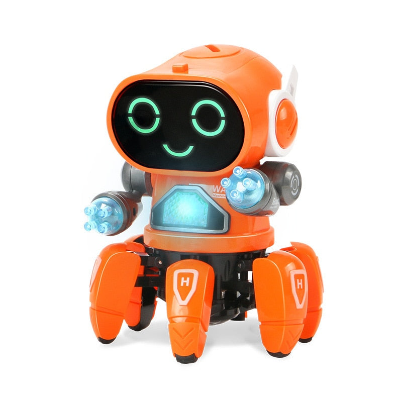 6-Claw Voice-Activated Futuristic Fun Robot - Image 4