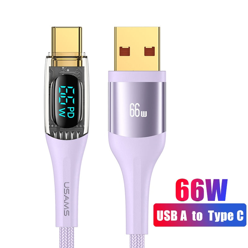 Turbo Connect Led Display Fast Phone Charging Cable - Image 10