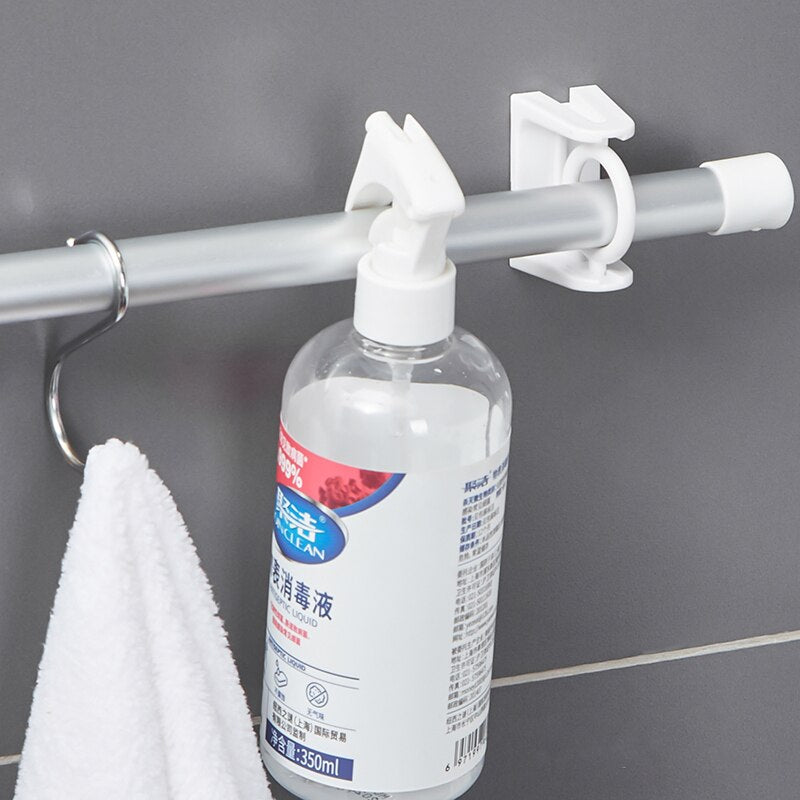 Punch-Free Handy Hook Adjustable Rod Holder - Image 4