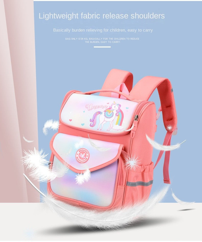 Reflective Large Waterproof Kids School Bag - Image 4