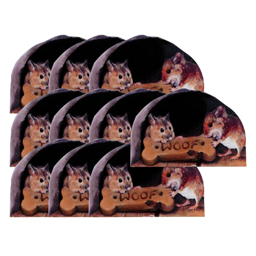 3D Mouse Hole Funny Wall Stickers - Image 7