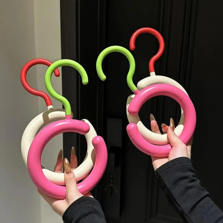 2pcs Rotating Multi-Hook Closet Organizer Hanger - Image 4