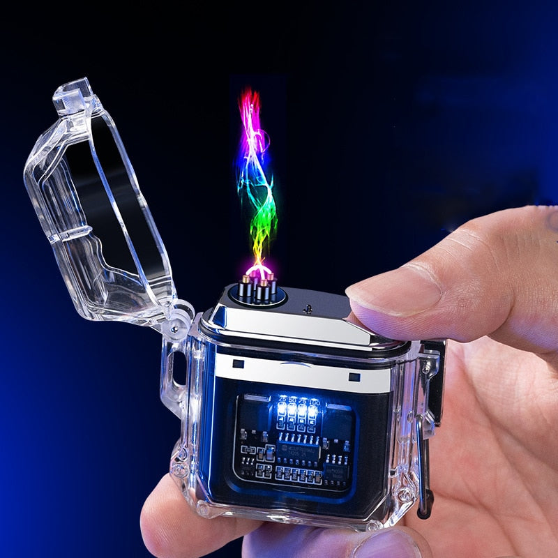 Prismatic Rainbow Windproof Double Arc Lighter Mavigadget Prismatic Rainbow Windproof Double Arc Lighter Mavigadget