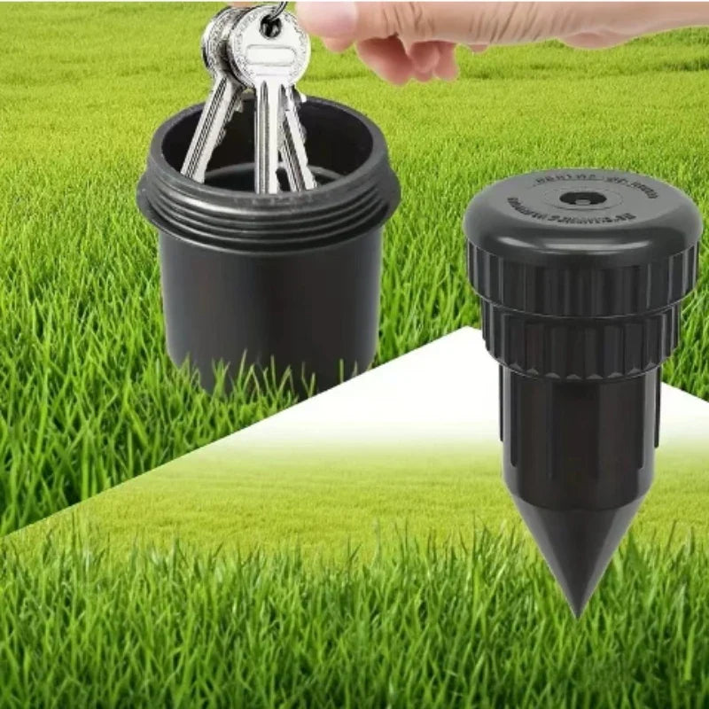 Lawn Locker Fake Sprinkler Hidden Key Vault