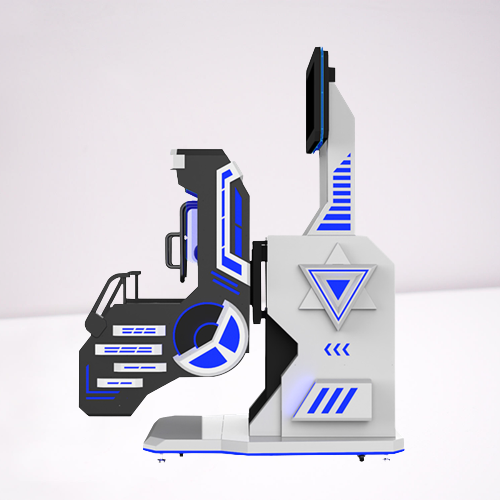 Futuristic 9D Virtual Reality Roller Coaster Simulator - Image 1