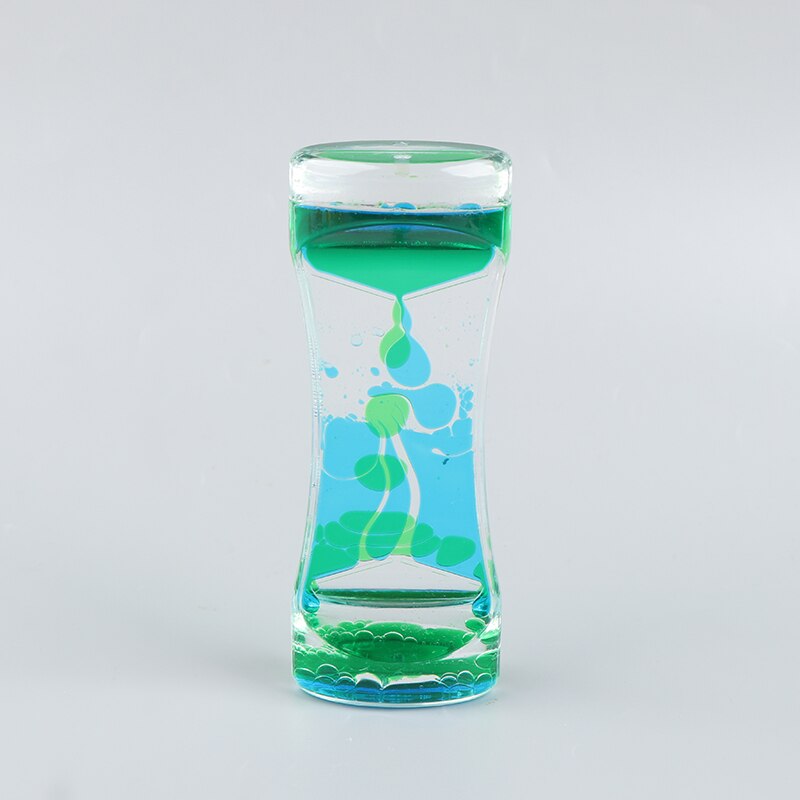 Sand Serenity Relaxing Liquid Motion Hourglass - Image 8