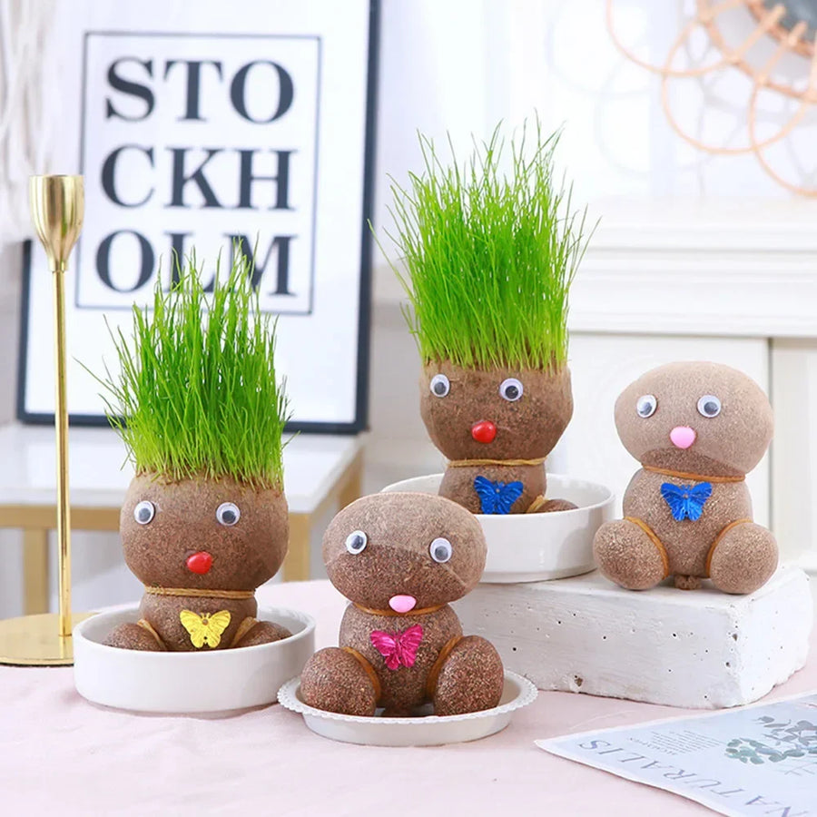 Plant Head DIY Plantable Doll - Image 1