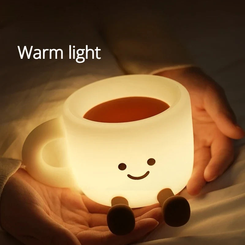 Happy Mug Rechargeable Night Lamp