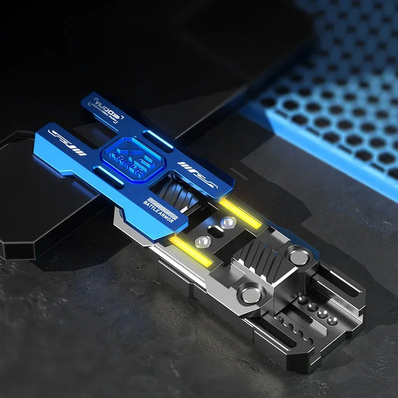 Luminous Magnetic Push Slider Metal Fidget - Image 1