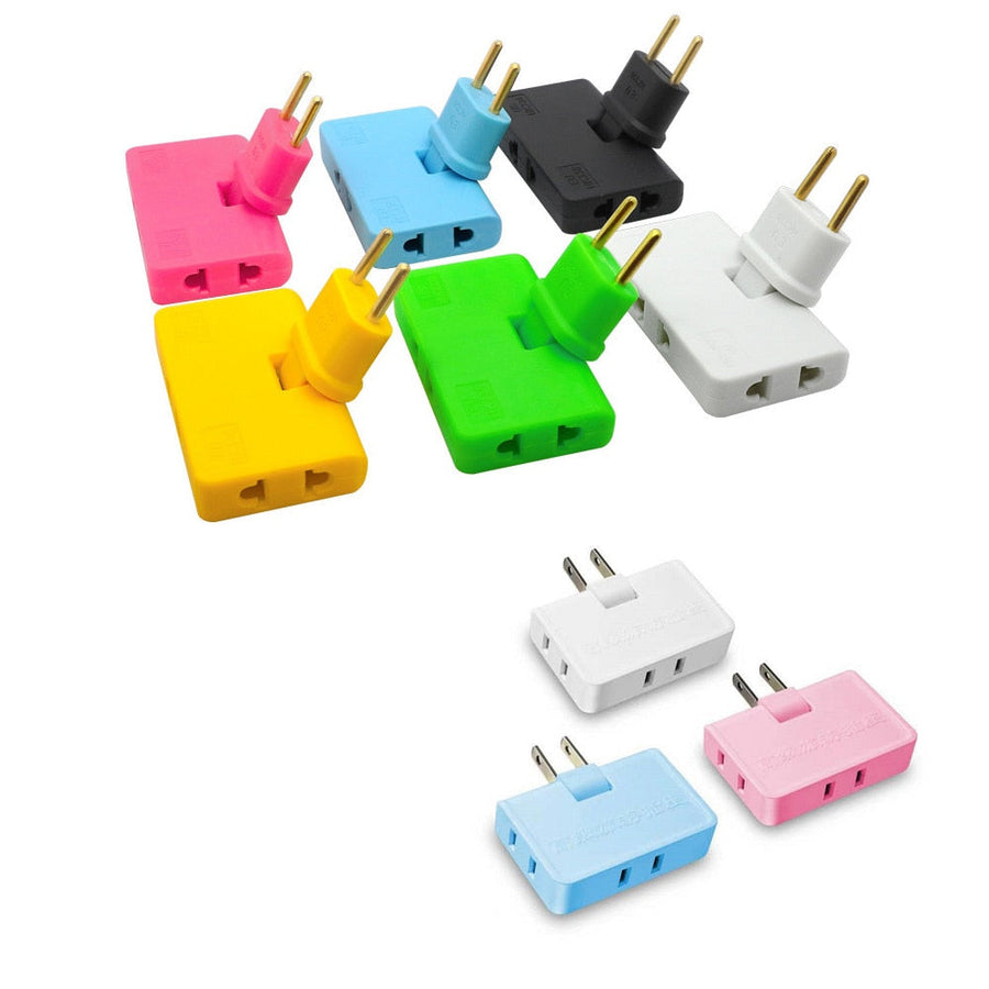 Foldable Tri-Plug Anywhere Charge Adapter - Image 4