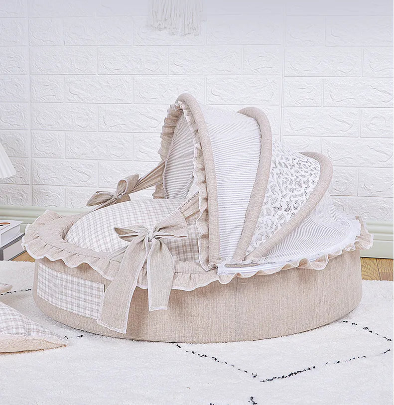 Cozy Throne Deluxe Pet Bed - Image 1