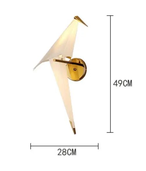 Origami Bird Decorative Chandelier Lamp - Image 6