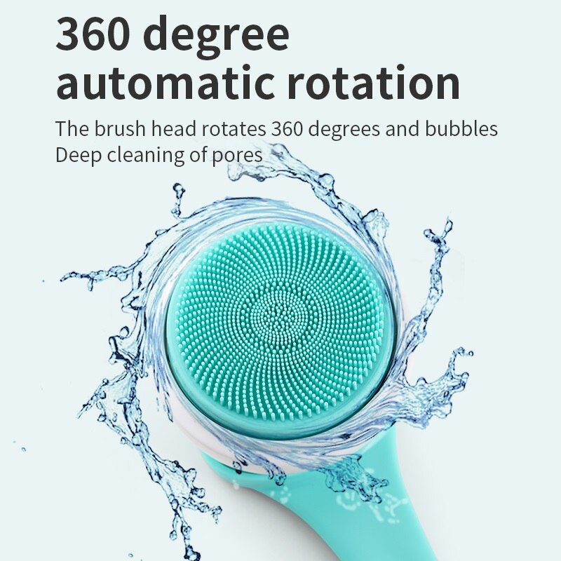 Deep Clean Long Handle Electric Shower Brush - Image 1
