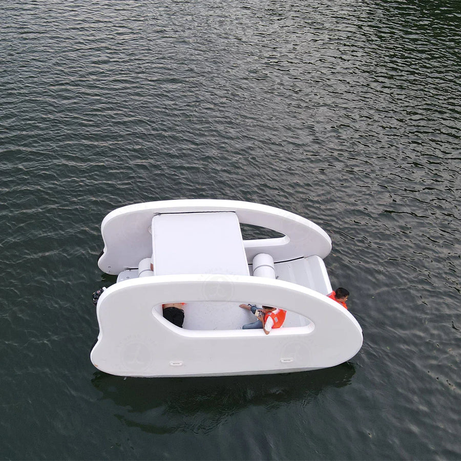 Futuristic Capsule Inflatable Fishing Boat - Image 1