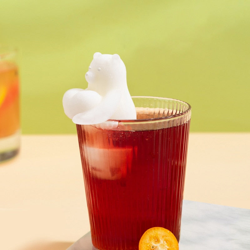 Heart Bear Hangable Ice Cube Mold - Image 2