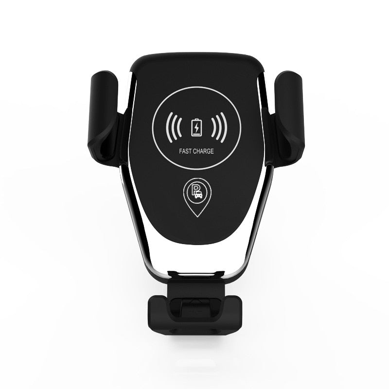 Quick Grip Auto-Clamping Wireless Charge Car Phone Holder - Image 6