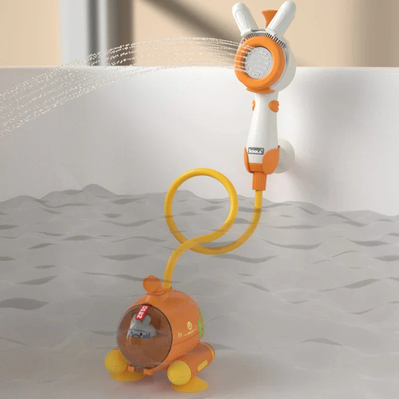 Mini Submarine Baby Bathing Shower Head Set - Image 5